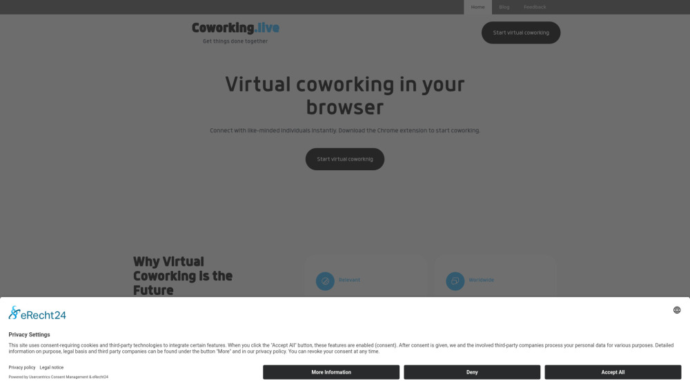 Coworking.live Preview