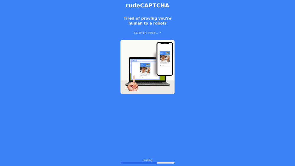 RudeCaptcha Preview