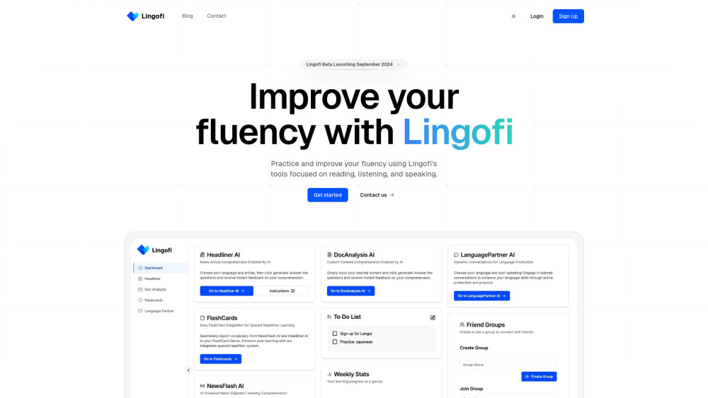Lingofi Preview
