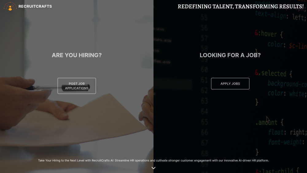 RecruitCrafts Preview
