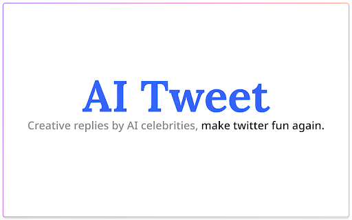 AI Tweet Preview