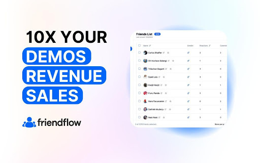 FriendFlow Preview