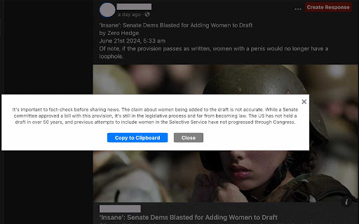 Facebook News Bridge Preview