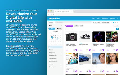 myHAVEN Preview