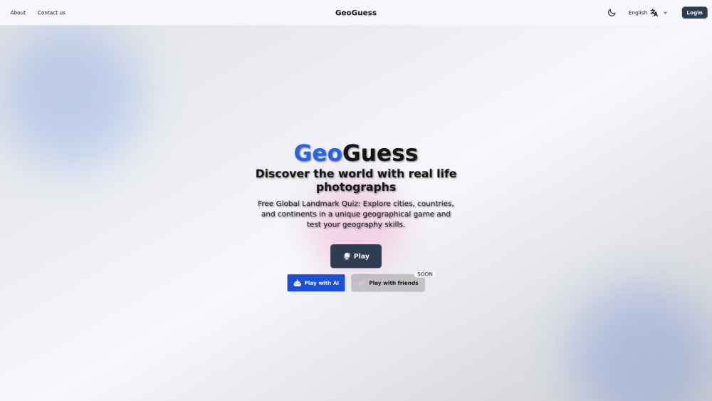 GeoGuess Preview