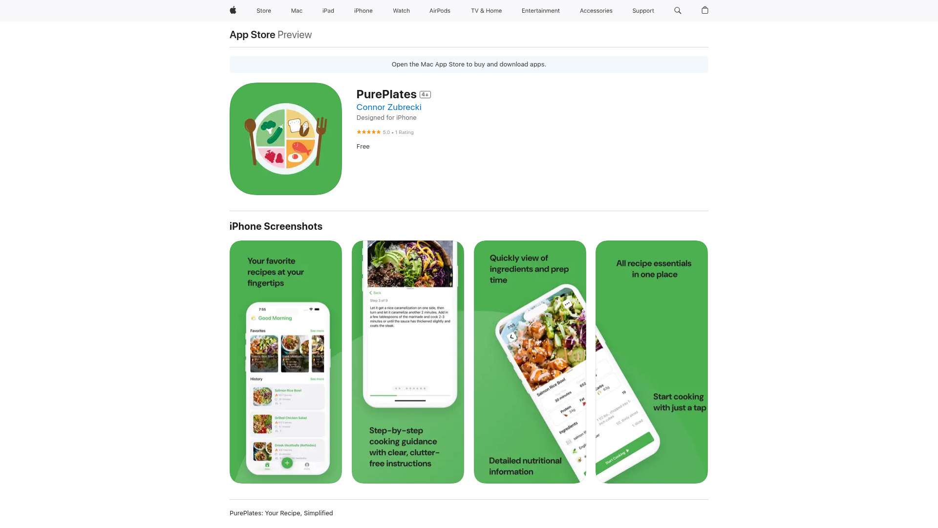 PurePlates screenshot