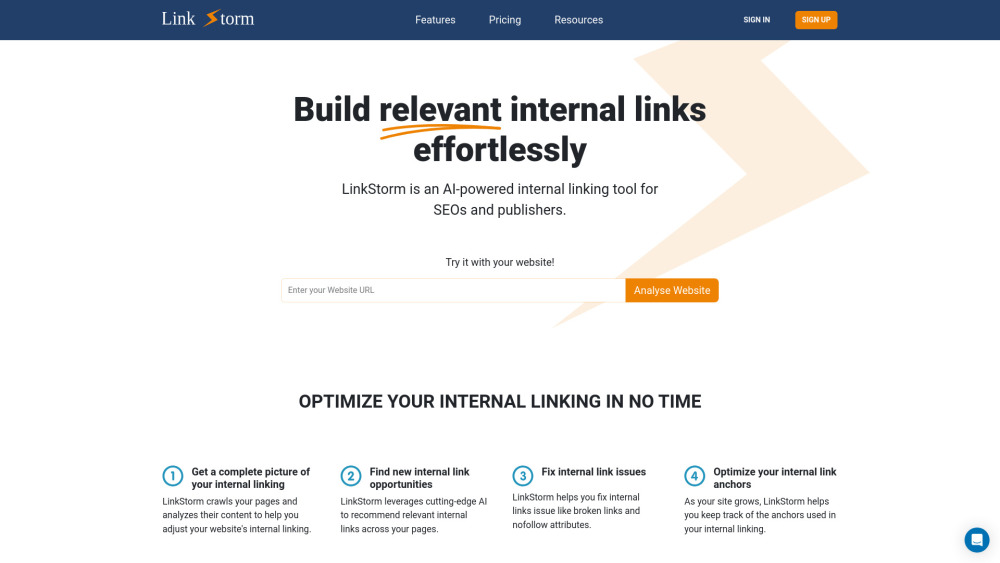 LinkStorm Preview
