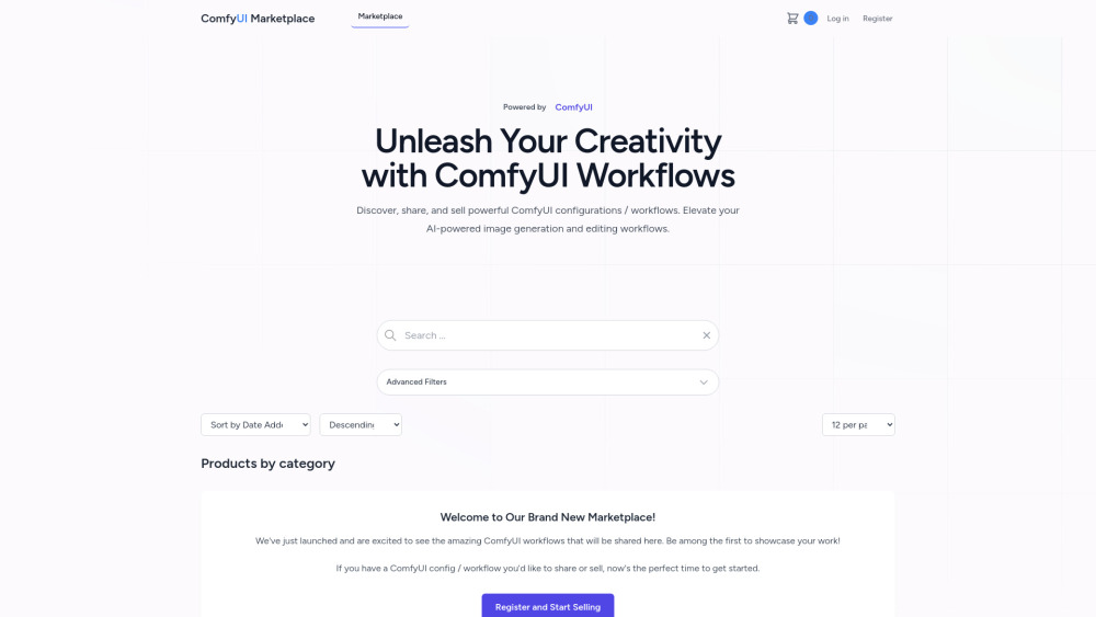 ComfyUI Marketplace Preview