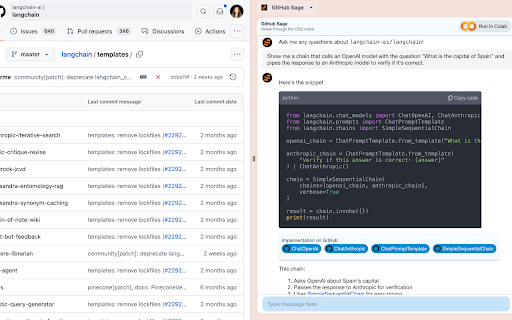 GitHub Repository AI Assistant Preview
