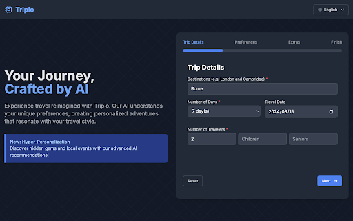 Tripio Preview