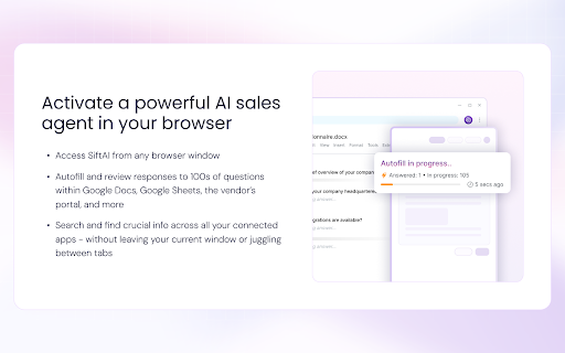SiftHub Preview