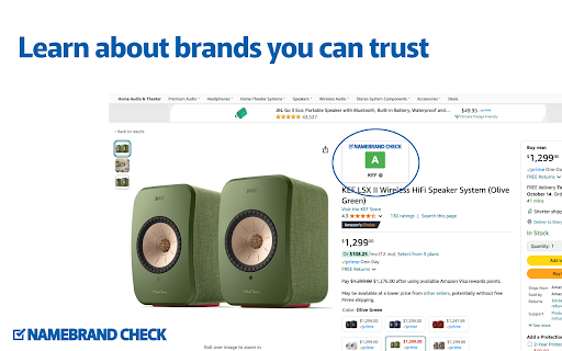 Namebrand-Check Preview