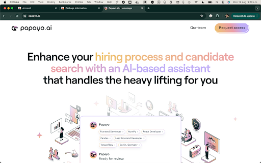 AI-based assistant for hiring Preview