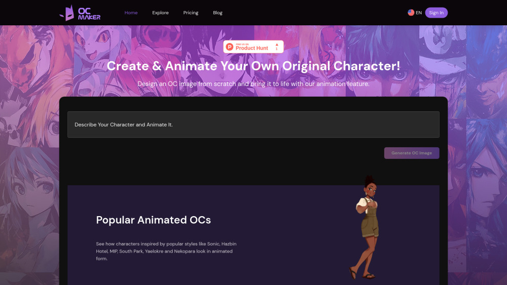 OC Maker banner