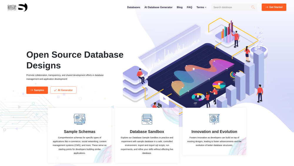databasesample.com Preview