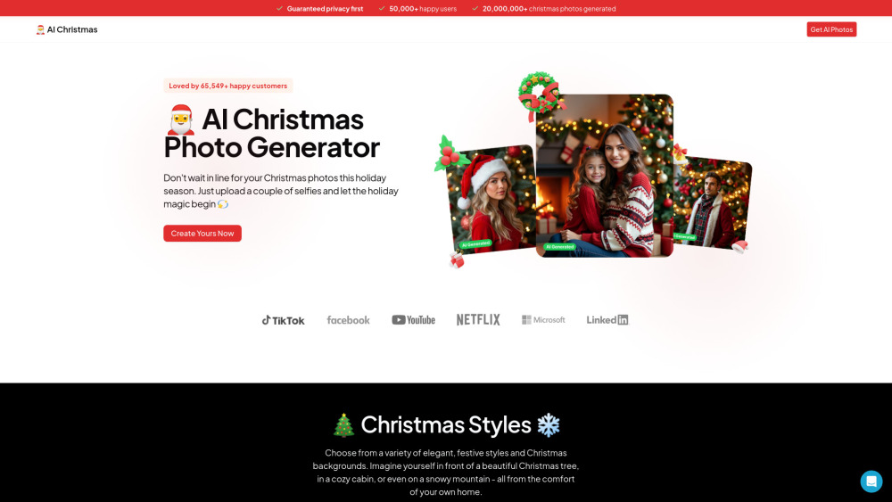 AI Christmas Photo AI Christmas Photo