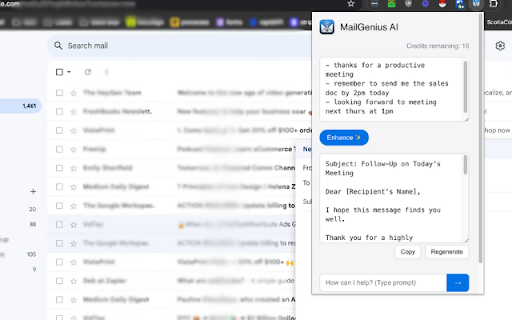 MailGenius AI