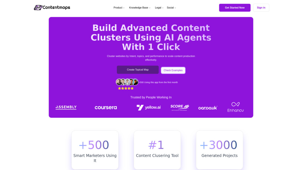 Contentmaps AI Preview