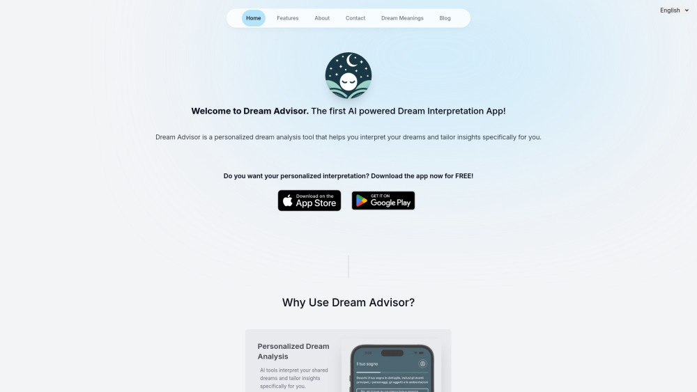 Dream Advisor Preview