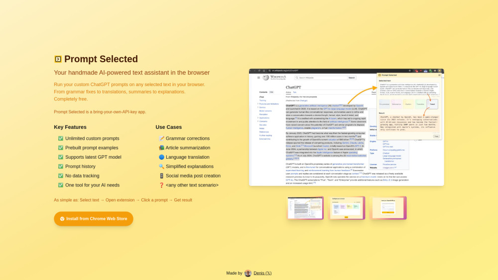 Prompt Selector Prompt Selector