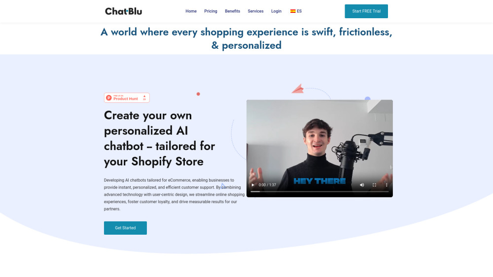 Trainable AI ChatBot Assistant Preview