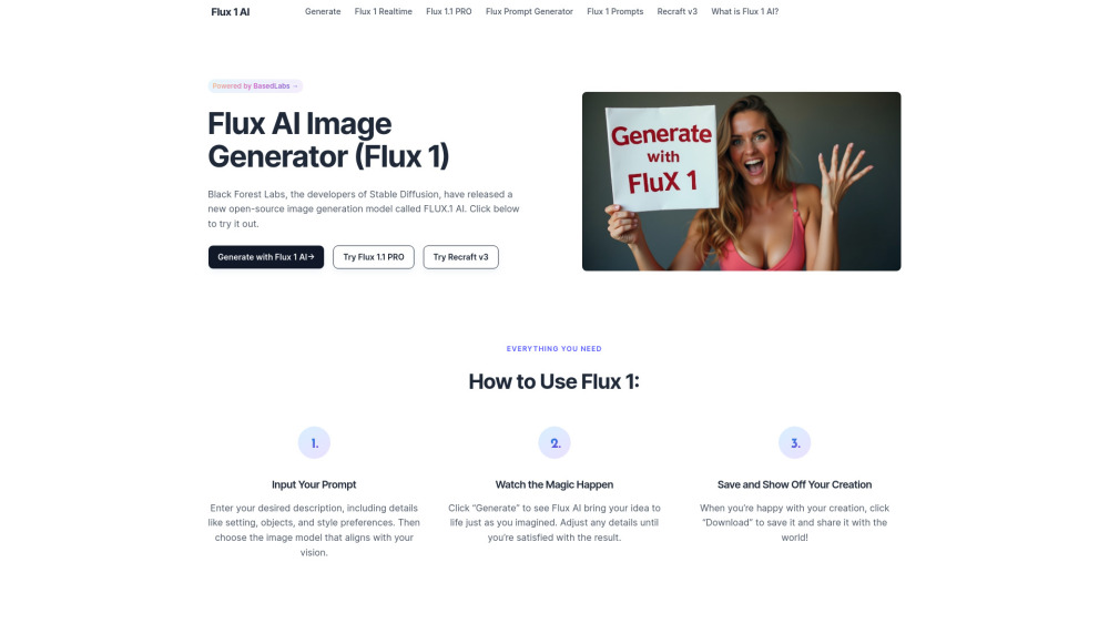 Flux 1 AI Preview