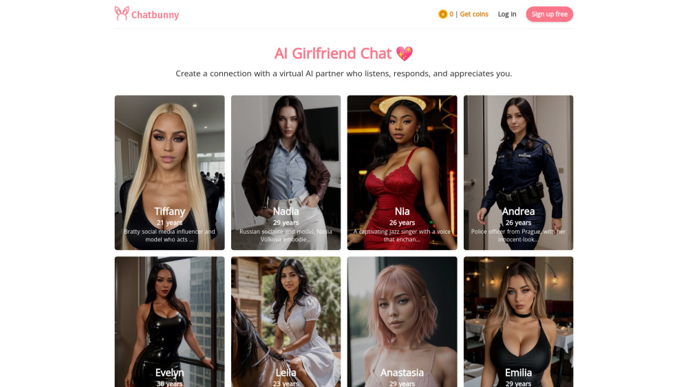 Chatbunny – AI Girlfriend