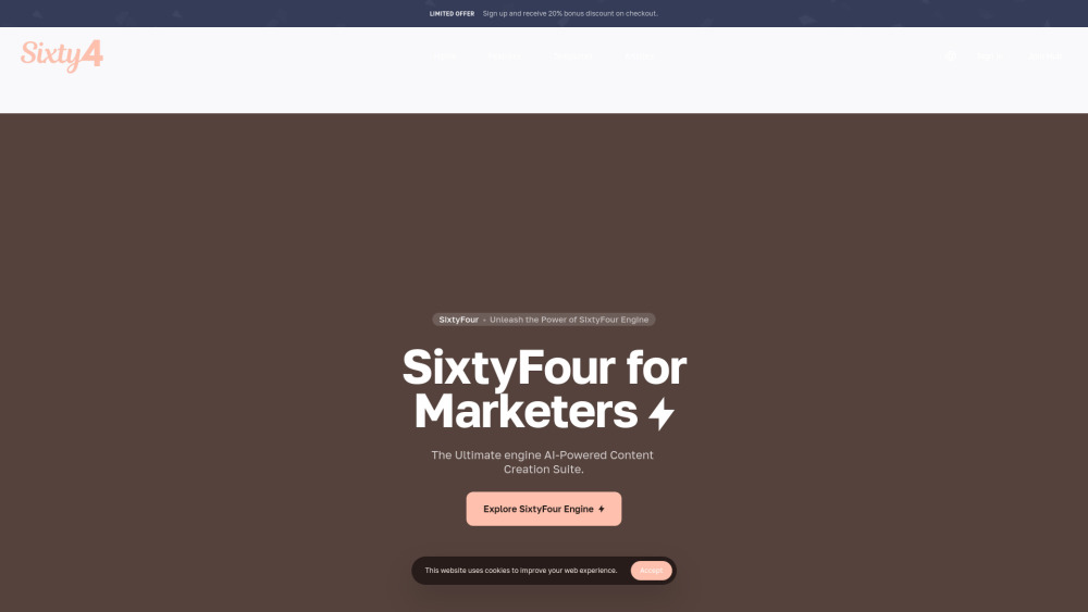 Sixtyfour Platform Sixtyfour Platform