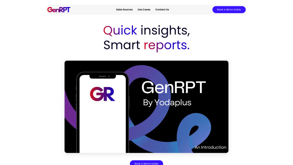 GenRPT Preview