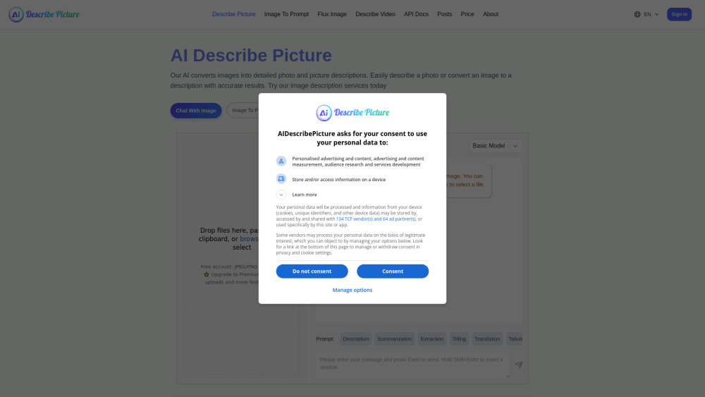 AI Describe Picture AI Describe Picture