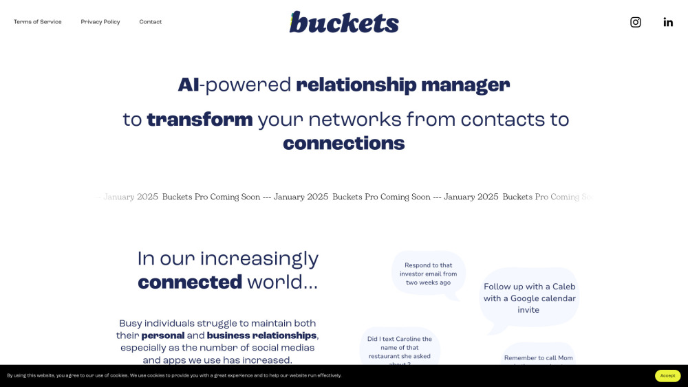 Buckets Buckets