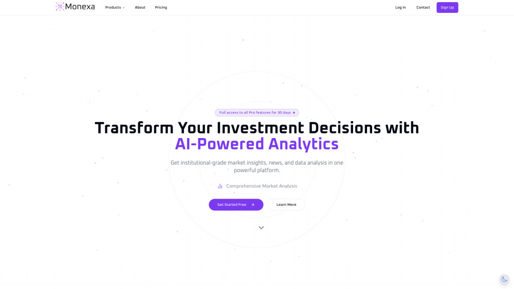 Monexa - Financial Analysis Platform Monexa - Financial Analysis Platform