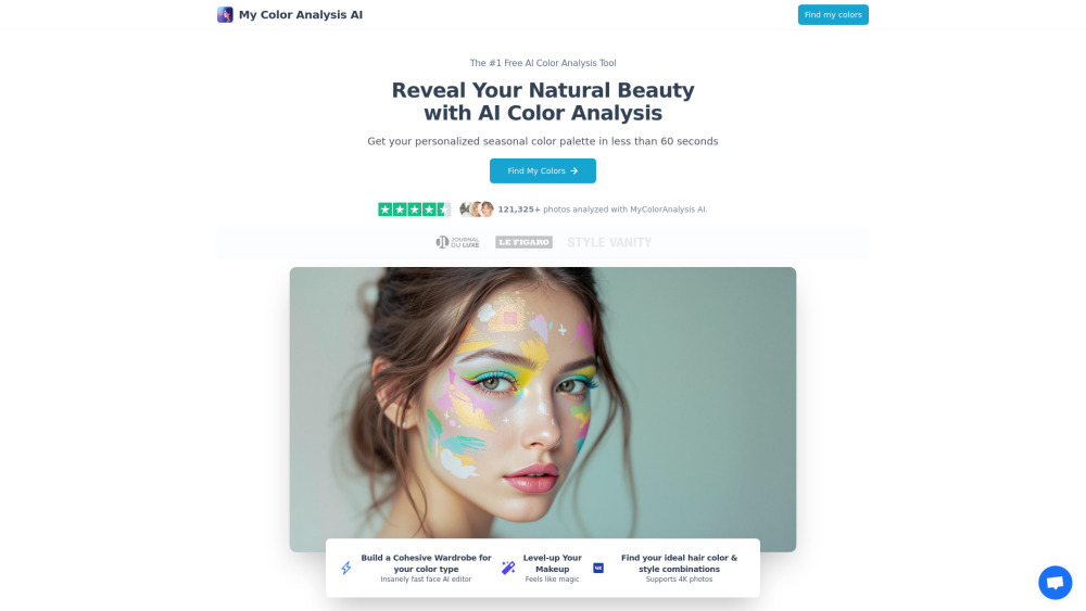 My Color Analysis AI My Color Analysis AI