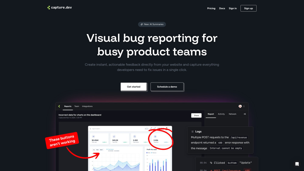 Capture.dev Preview