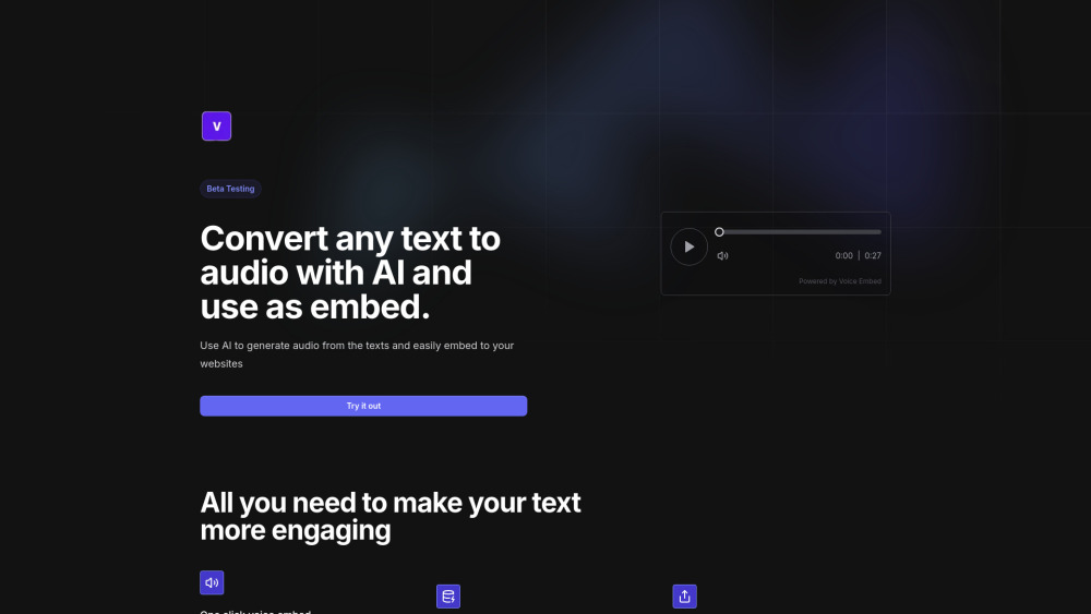 Voice Embed Preview