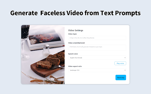 Faceless Video Generator