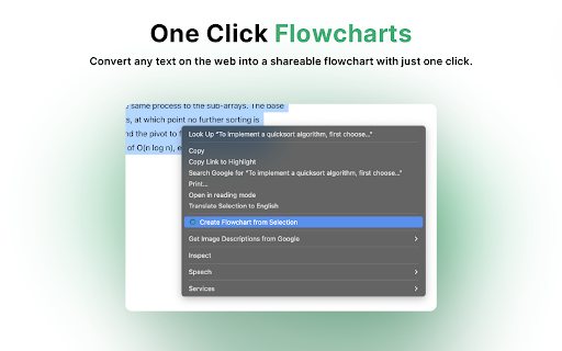 Flowsage Chrome Extension Preview