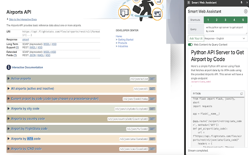 Smart Web Assistant Preview