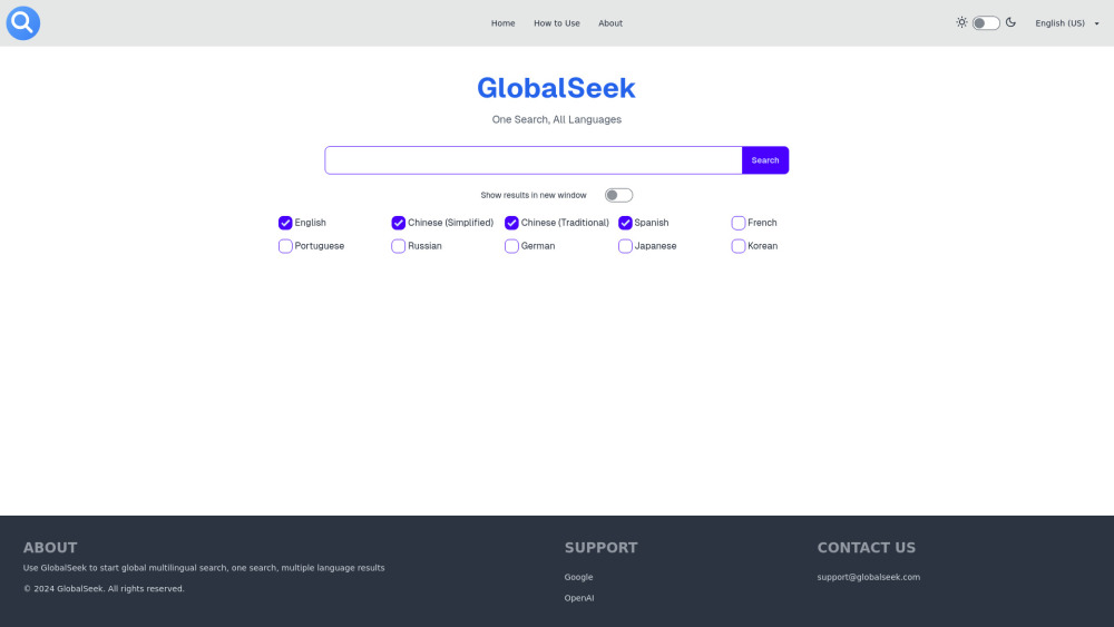 GlobalSeek Preview