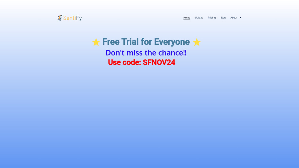 SentiFy Preview
