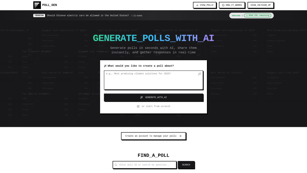 Poll Gen Poll Gen