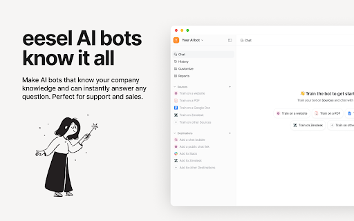 eesel AI Chrome Extension