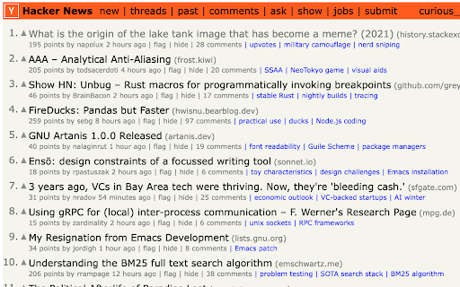 Hacker News AI Tag Navigator