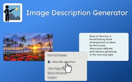 Image Description Generator Preview