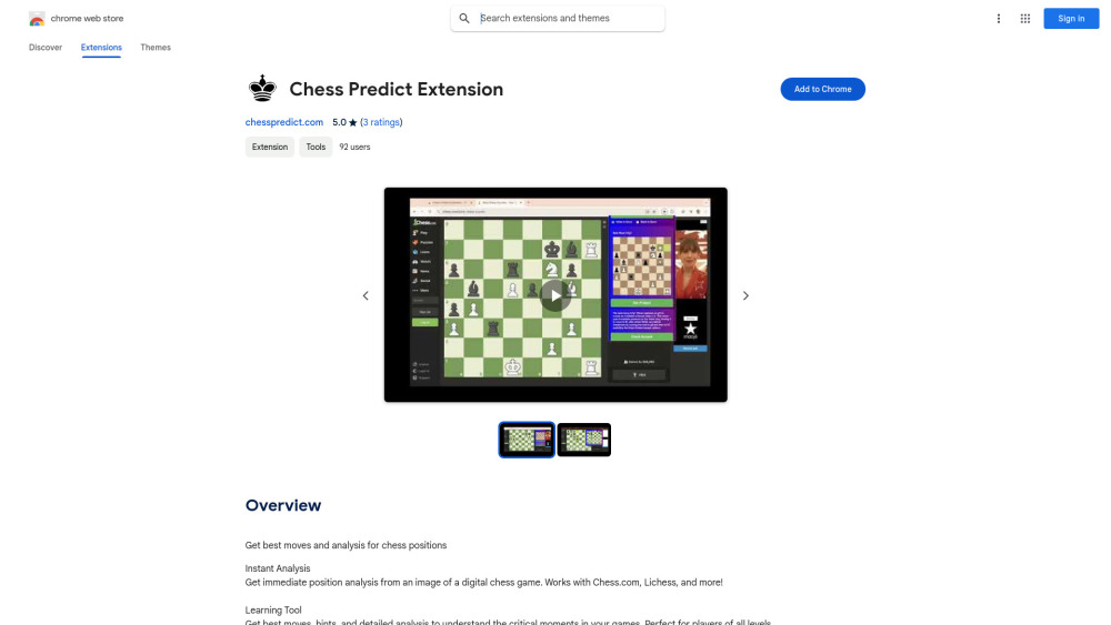 Chess Analysis Tool