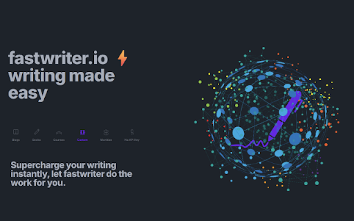 FastWriter.io Extension