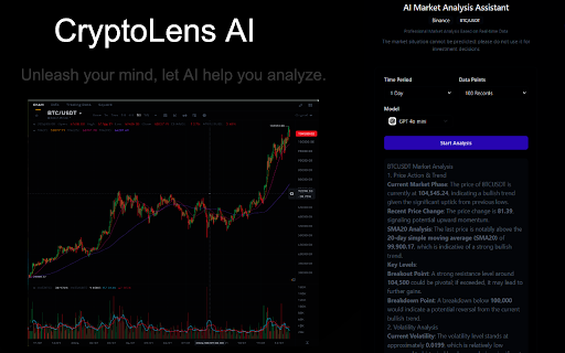 Cryptocurrency Market Analysis Assistant Preview