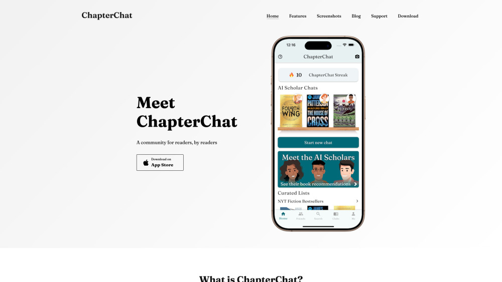 ChapterChat Preview