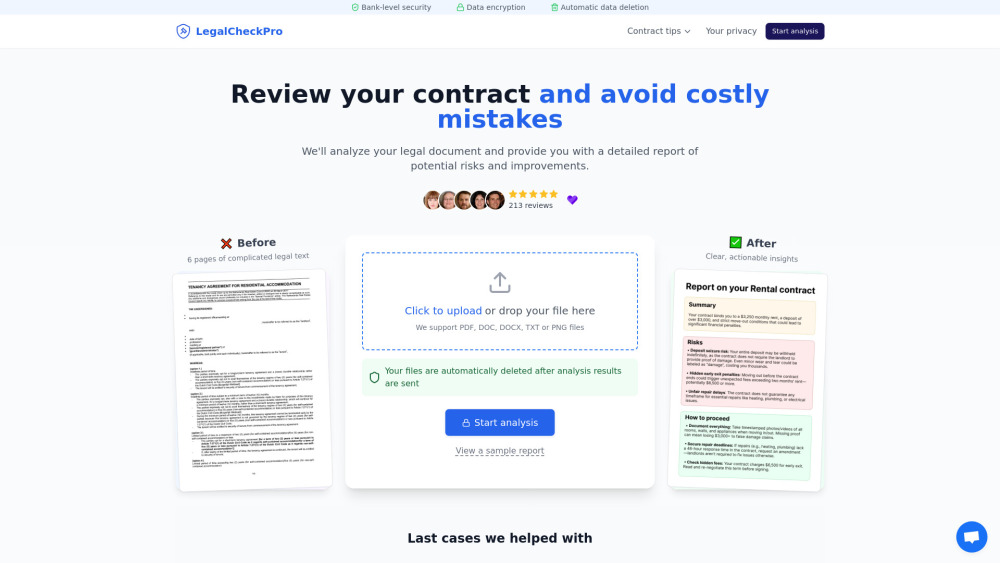 LegalCheckPro Preview