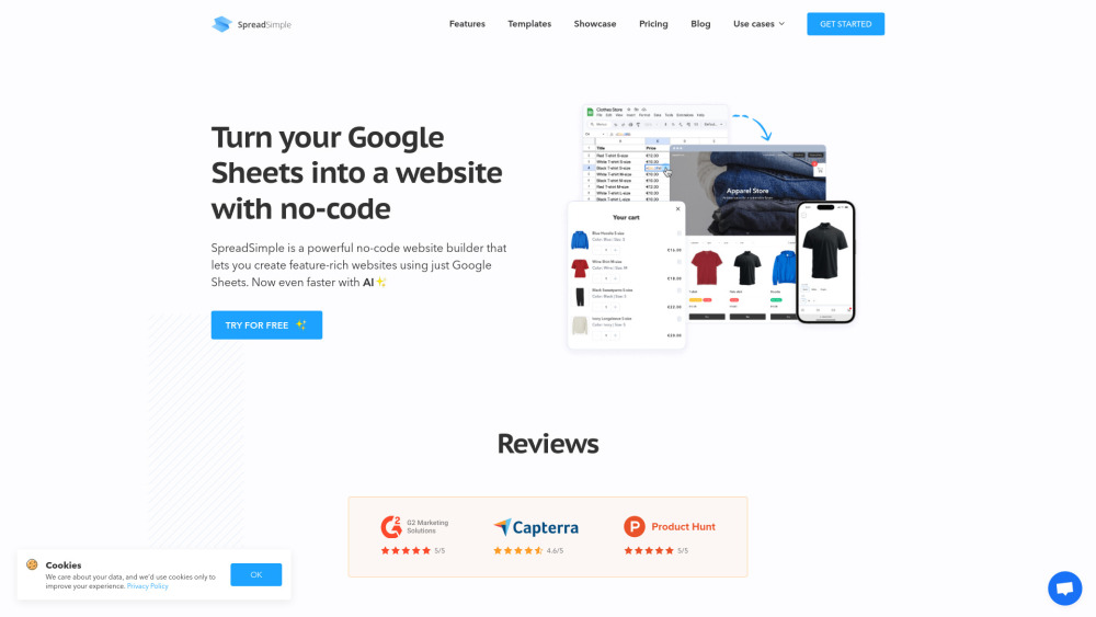 SpreadSimple